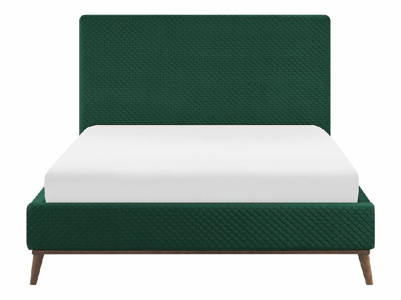 Bračni krevet 140 cm BARON (s podnicom) (zelena)