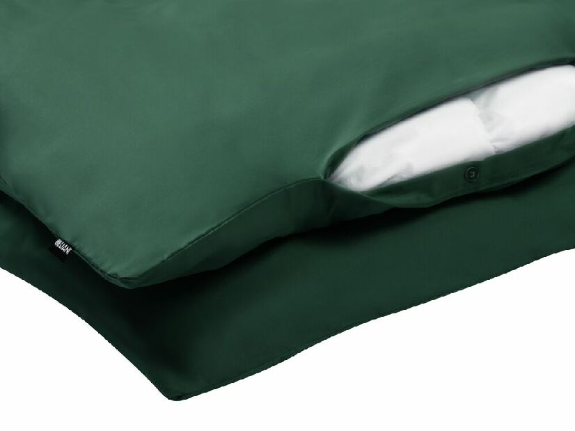 Posteljina 220 x 240 cm Hunter (zelena) (u kompletu s jastučnicama)
