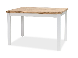 Blagovaonski stol Alfred (hrast + bijela) (za 4 osobe)