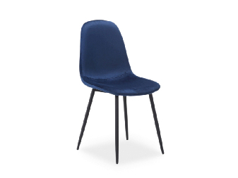 Blagovaonska stolica Fannie (plava + crna)