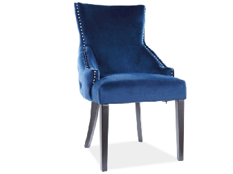 Blagovaonska stolica Glenn (plava + crna)