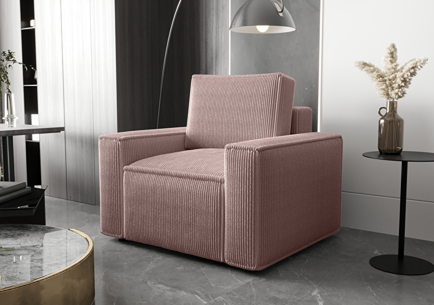 Fotelja Umbral (ružičasta)