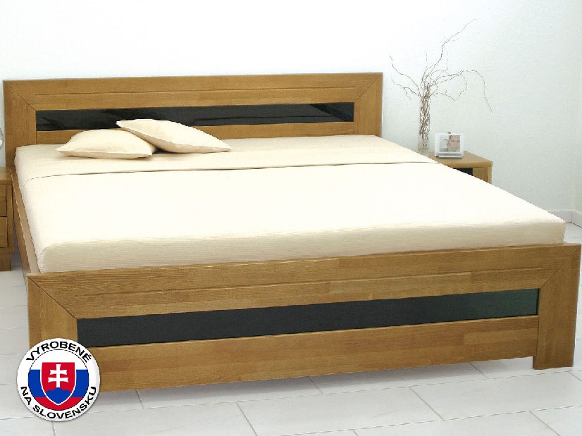 Bračni krevet 210x180 cm Salvatore (masiv)