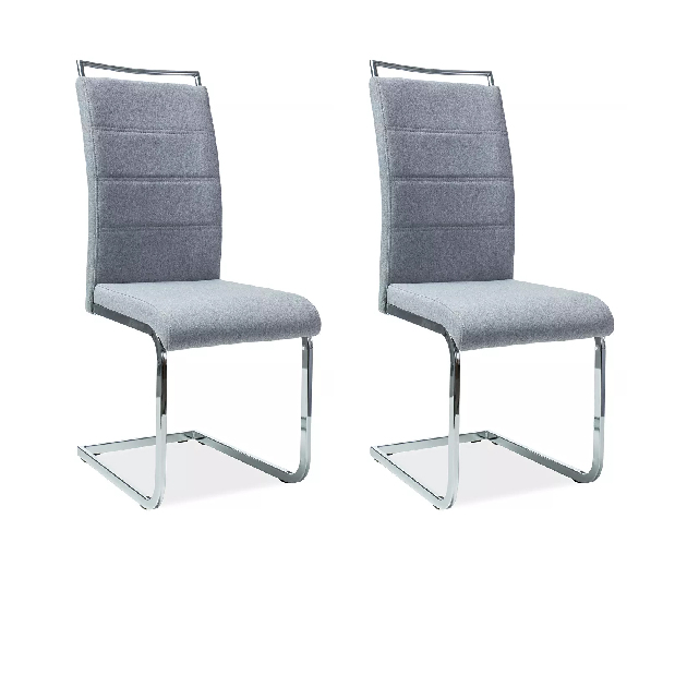 Blagovaonska stolica (2 kom.) H 441 (siva) *rasprodaja