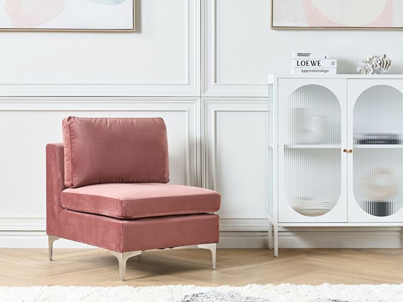 Fotelja Eldridge (ružičasta)