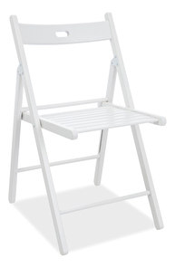 Blagovaonska stolica Stefani (bijela + bijela)