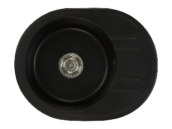 Kuhinjski sudoper Baltera (crna + tekstura) (bez otvora za bateriju)
