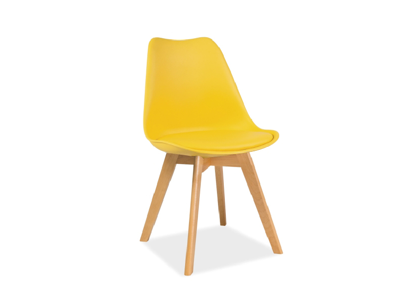 Blagovaonska stolica Kim (žuta + bukva)