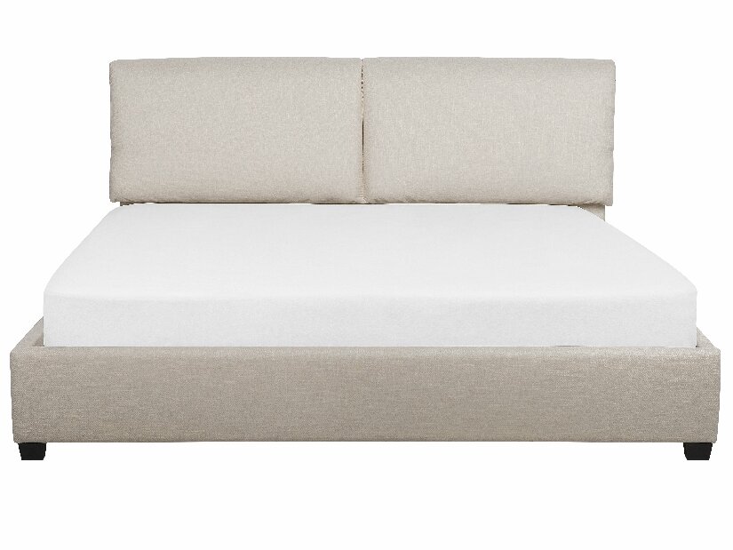 Bračni krevet 180 cm BELLA (s podnicom) (bež)