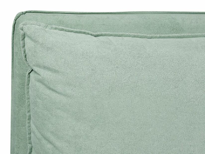 Bračni krevet 180 cm Berit (zelena) (s podnicom) (s prostorom za odlaganje)