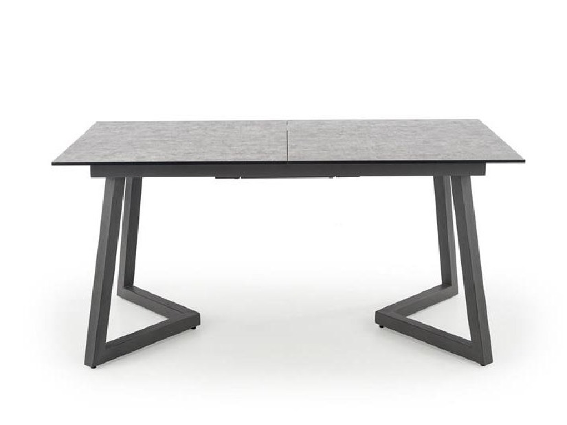 Blagovaonski stol na razvlačenje 160-210 cm Tizdp (siva) (za 6 do 8 osoba)