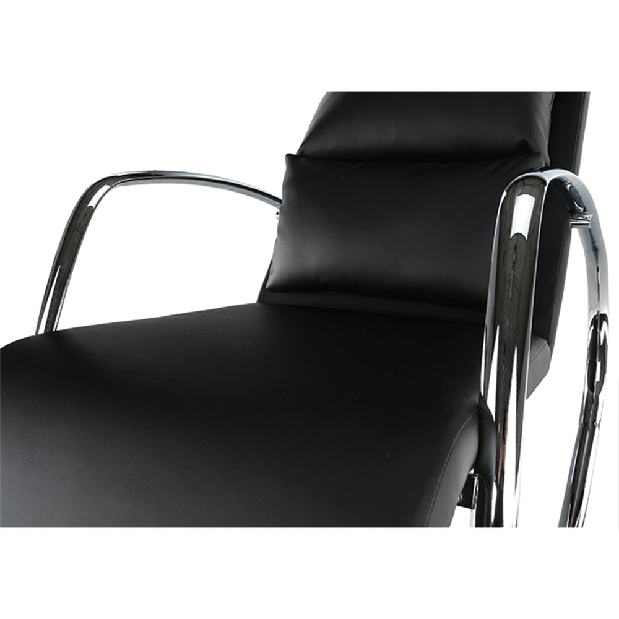 Fotelja za ljuljanje Dodford (crna) 