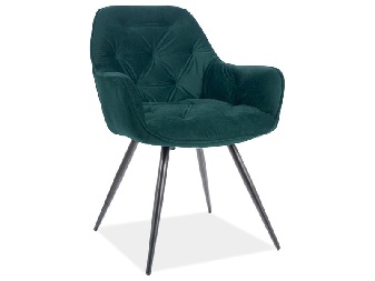 Blagovaonska stolica Champlain (zelena + crna) *rasprodaja