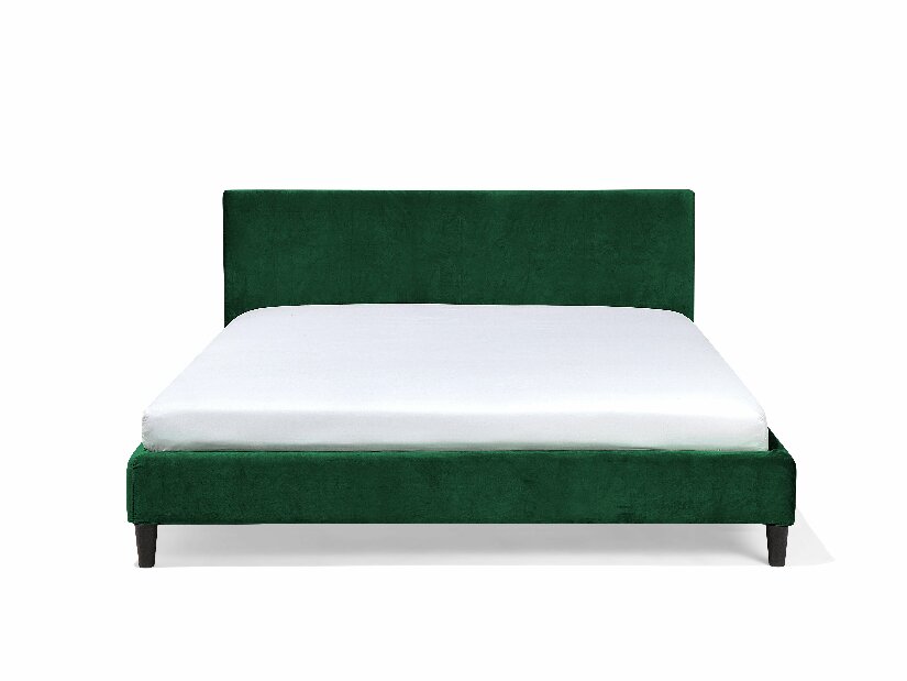 Bračni krevet 160 cm FUTTI (s podnicom) (zelena)