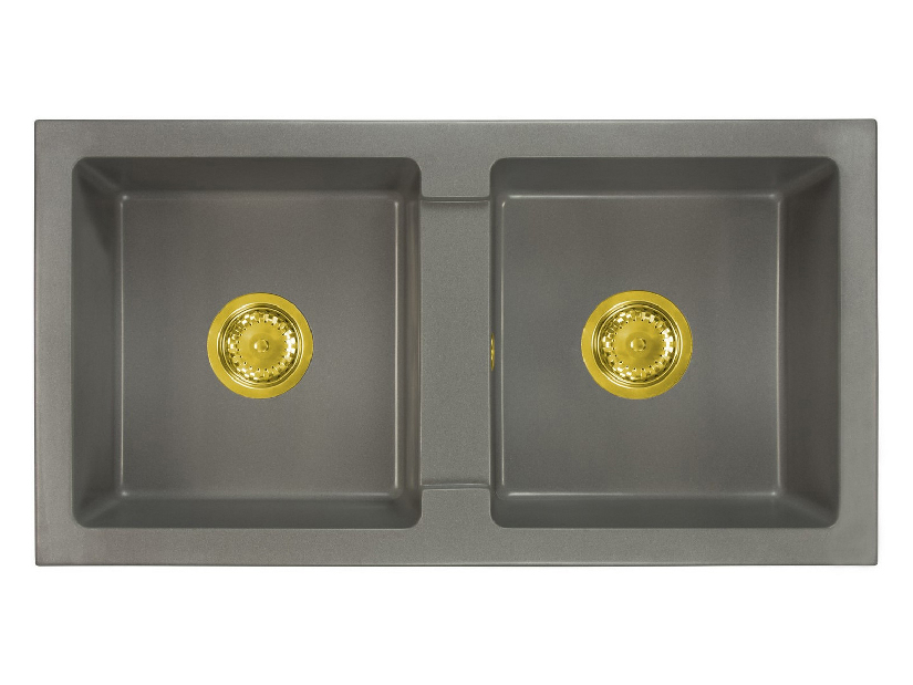 Kuhinjski sudoper Byrbys (siva) (bez otvora za bateriju)
