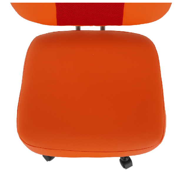 Uredska fotelja Randren (crvena + narančasta) 