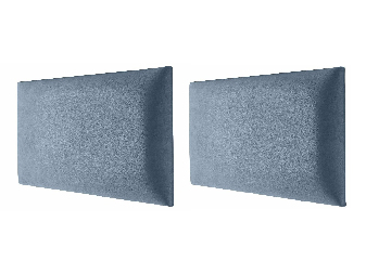Set od 2 tapecirane ploče Soundless 40x30 cm (plava) *rasprodaja