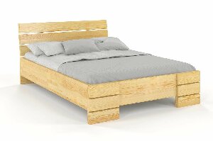 Bračni krevet 160 cm Lorenskog High BC (bor) 