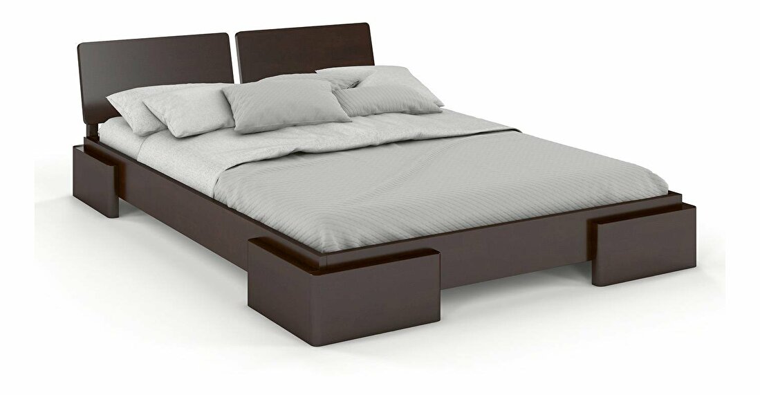 Bračni krevet 160 cm Naturlig -Jordbaer (bukva)