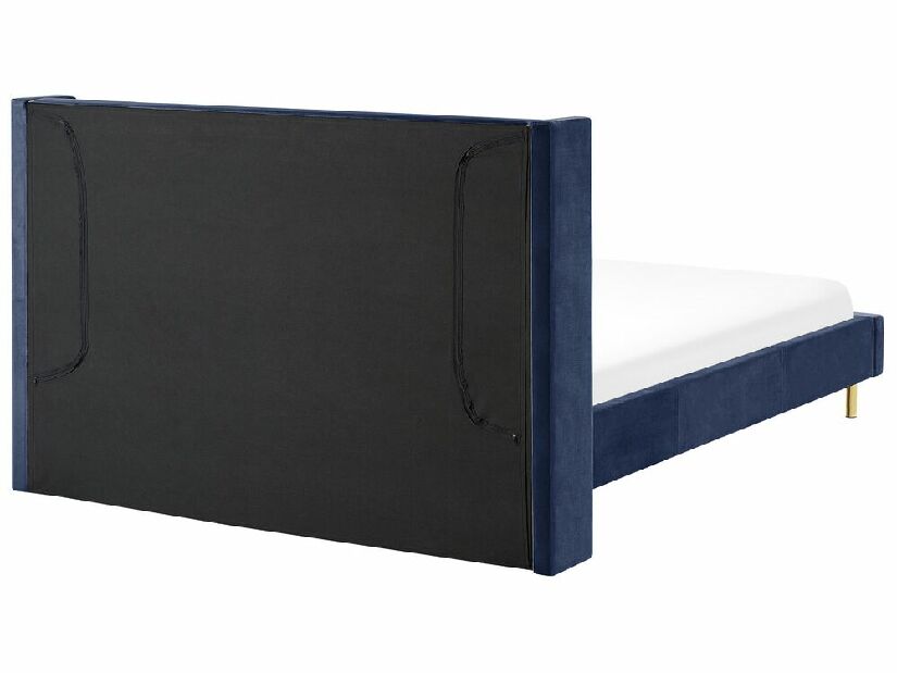 Bračni krevet 160 cm Vue (plava) (s podnicom)
