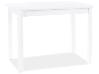 Blagovaonski stol Daniel (bijela mat + bijela mat) (za 4 osobe)