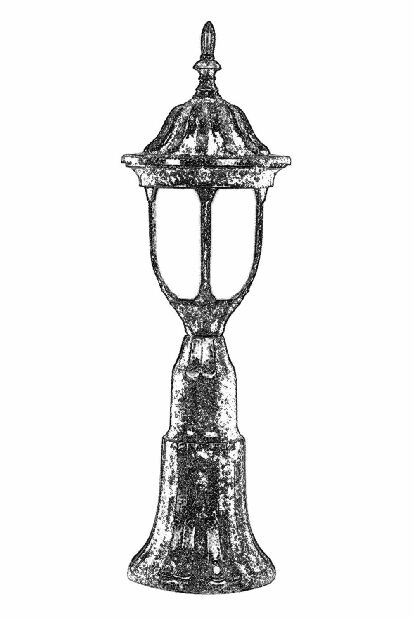 Vanjska zidna svjetiljka Blythe (smeđa)