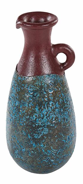 Vaza 40 cm Veollia (plava + smeđa) 