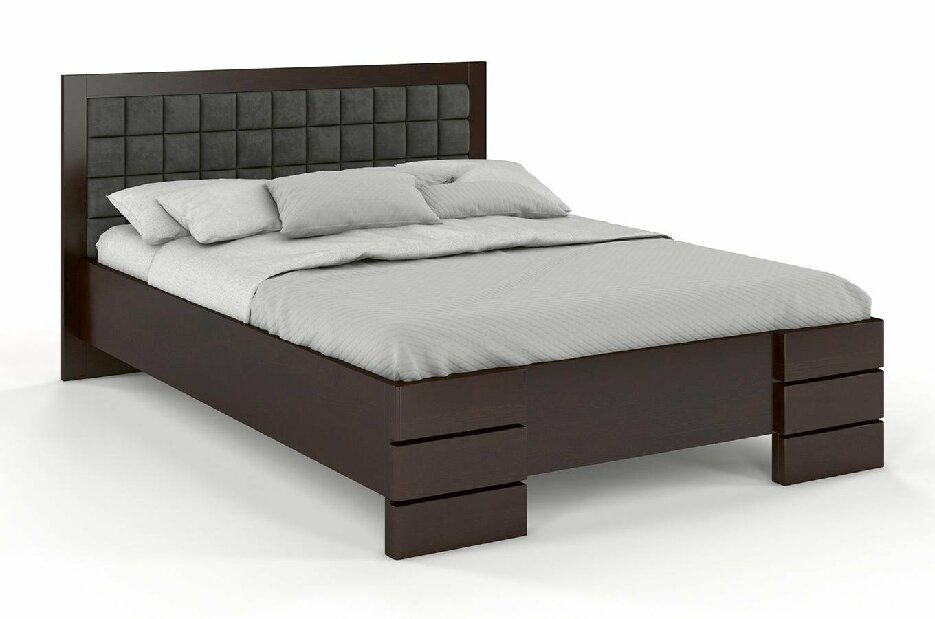 Bračni krevet 180 cm Storhamar High (borovina)