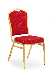 Blagovaonska stolica Carn zlatna + bordo (bordo + zlatna)