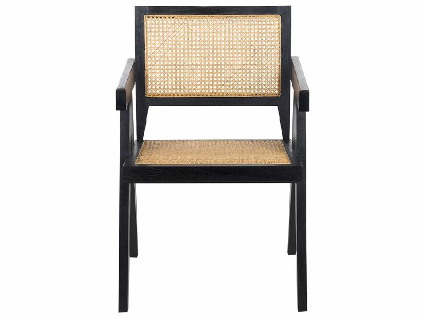 Blagovaonska stolica Willow (crna) 
