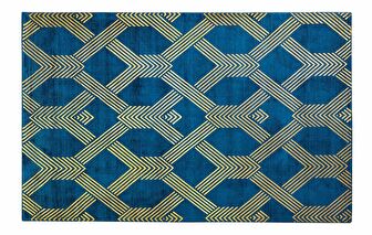 Tepih 140x200 cm VESKE (tkanina) (plava)