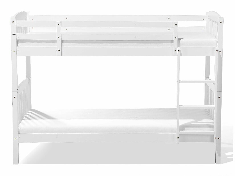 Krevet na kat 90 cm REWIND (s podnicom) (bijela)