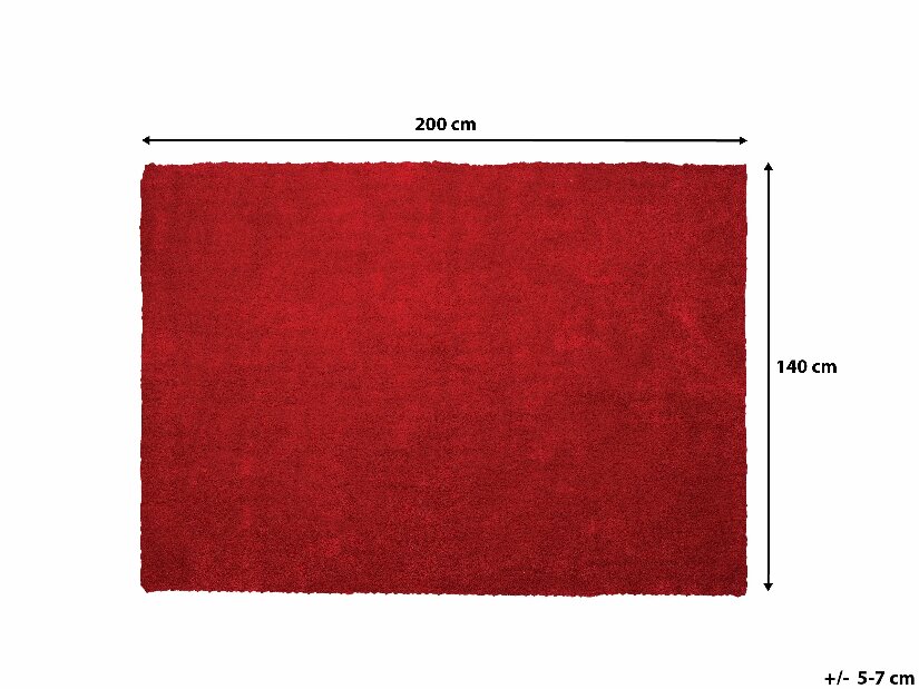 Tepih 200x140 cm Damte (crvena)