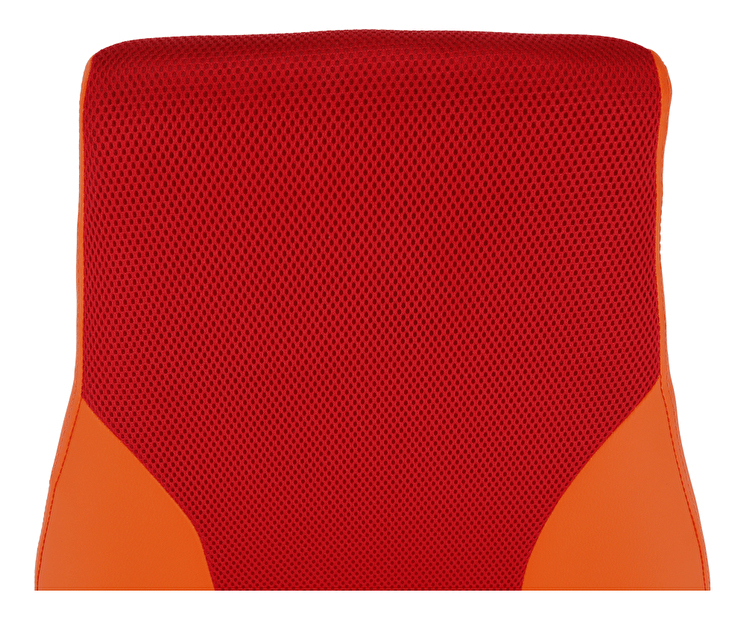 Uredska fotelja Randren (crvena + narančasta) 