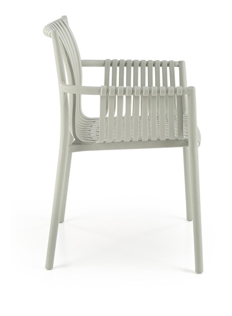 Blagovaonska stolica Klaudet (siva)