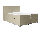 Bračni krevet Boxspring 160 cm Morcano (bež) (s prostorom za odlaganje)