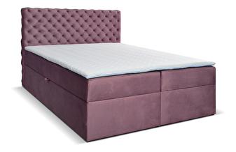 Bračni krevet Boxspring 200 cm Orimis (ružičasta)