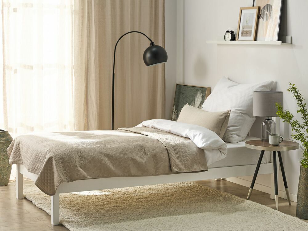 Prekrivač za krevet 160 x 220 cm Samarie (siva) 