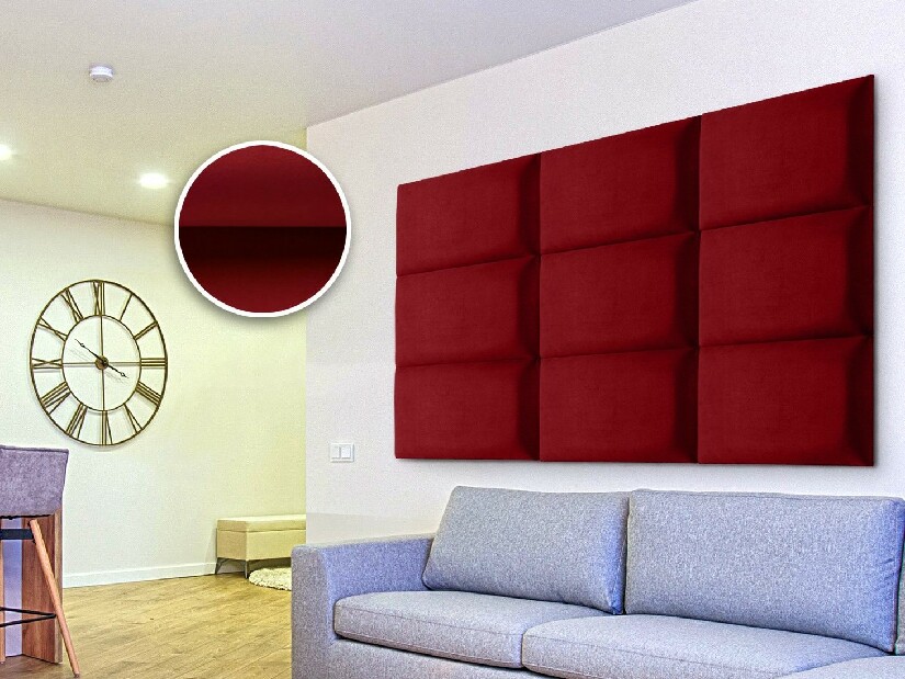 Tapeciran panel Soundless 40x30 cm (crvena)