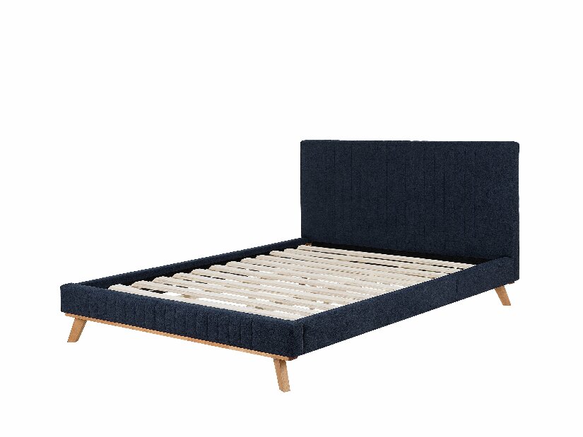 Bračni krevet 160 cm TALLE (s podnicom) (plava)