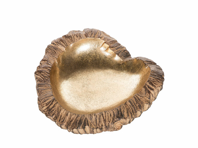 Dekorativna zdjelica KOROPI (zlatna)