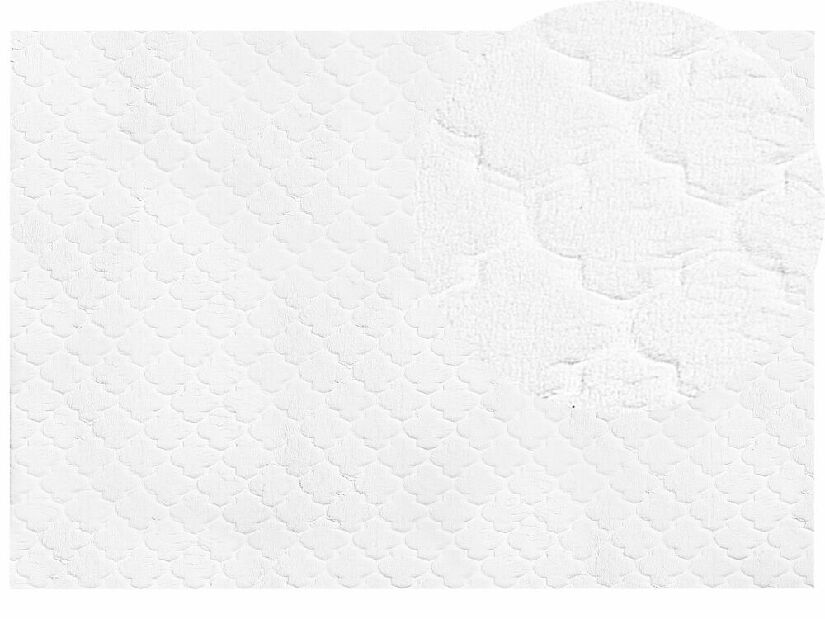 Tepih od umjetnog krzna 160 x 230 cm Gharry (bijela)