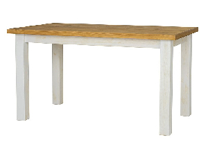 Blagovaonski stol 160 cm Panteo (svijetlosmeđa + patinirani bor) (za 4 do 6 osoba)