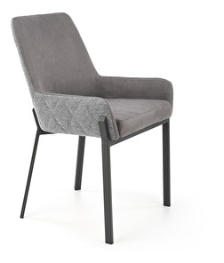Blagovaonska stolica Kanna (siva + crna)