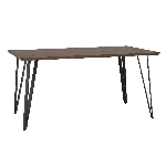 Blagovaonski stol Flusor (smeđa)