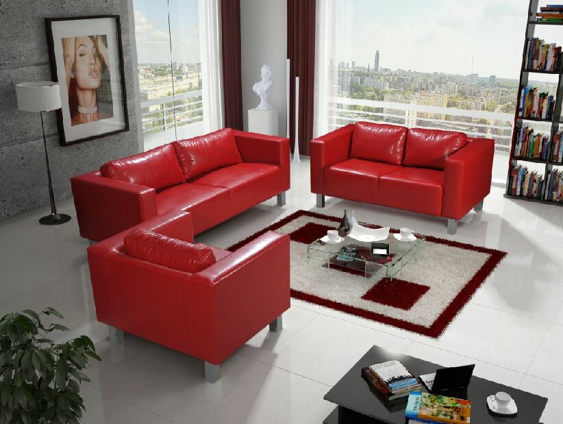 Fotelja Valiano I (crvena) *rasprodaja