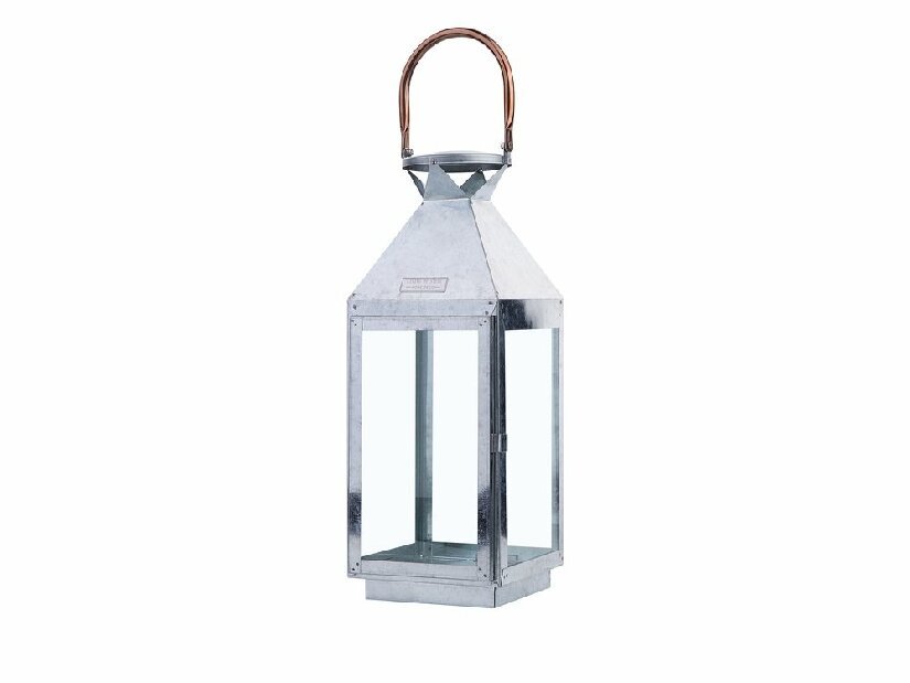 Lanterna PONURU 50 cm (metal) (srebrna)