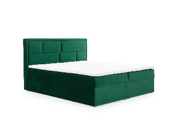 Bračni krevet Boxspring 180 cm Menera (zelena)