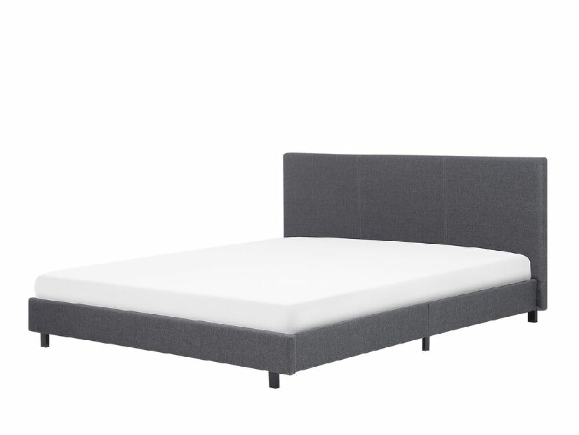 Bračni krevet 180 cm ALVIA (s podnicom) (siva)