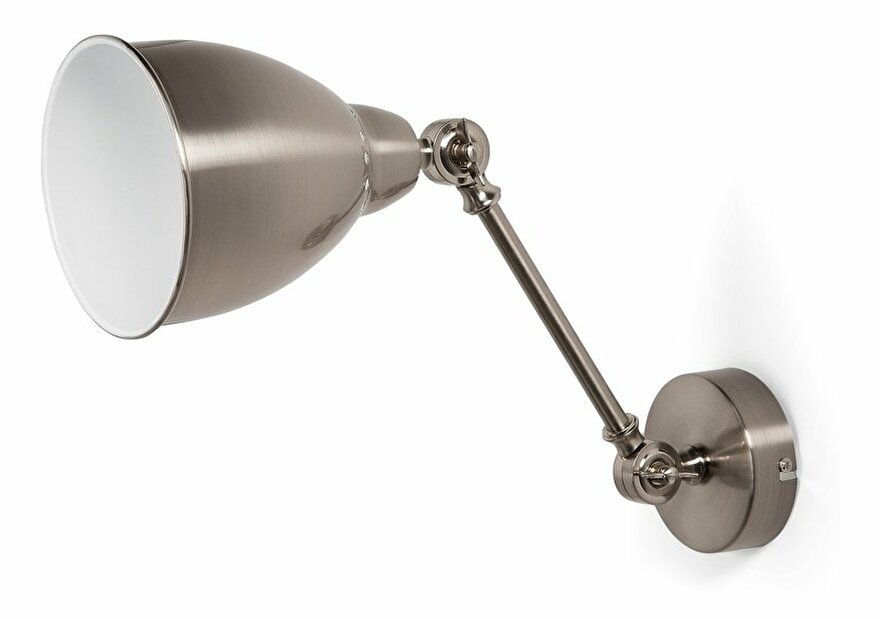 Stropna/zidna svjetiljka Missouri M (srebrna)